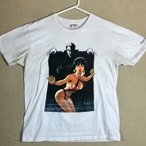 Supreme Vamprilla SS17 Comic Style Short Sleeve Graphic Shirt Men’s size XL